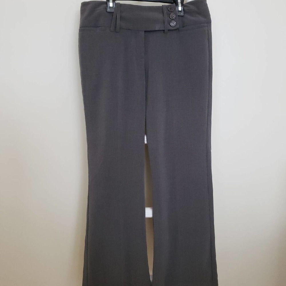 Speak Milan Grey Flare Dress Pants Sz 9 Regular
